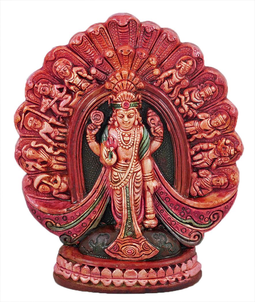 THIS IS THE LORD VISHNU STATUE 